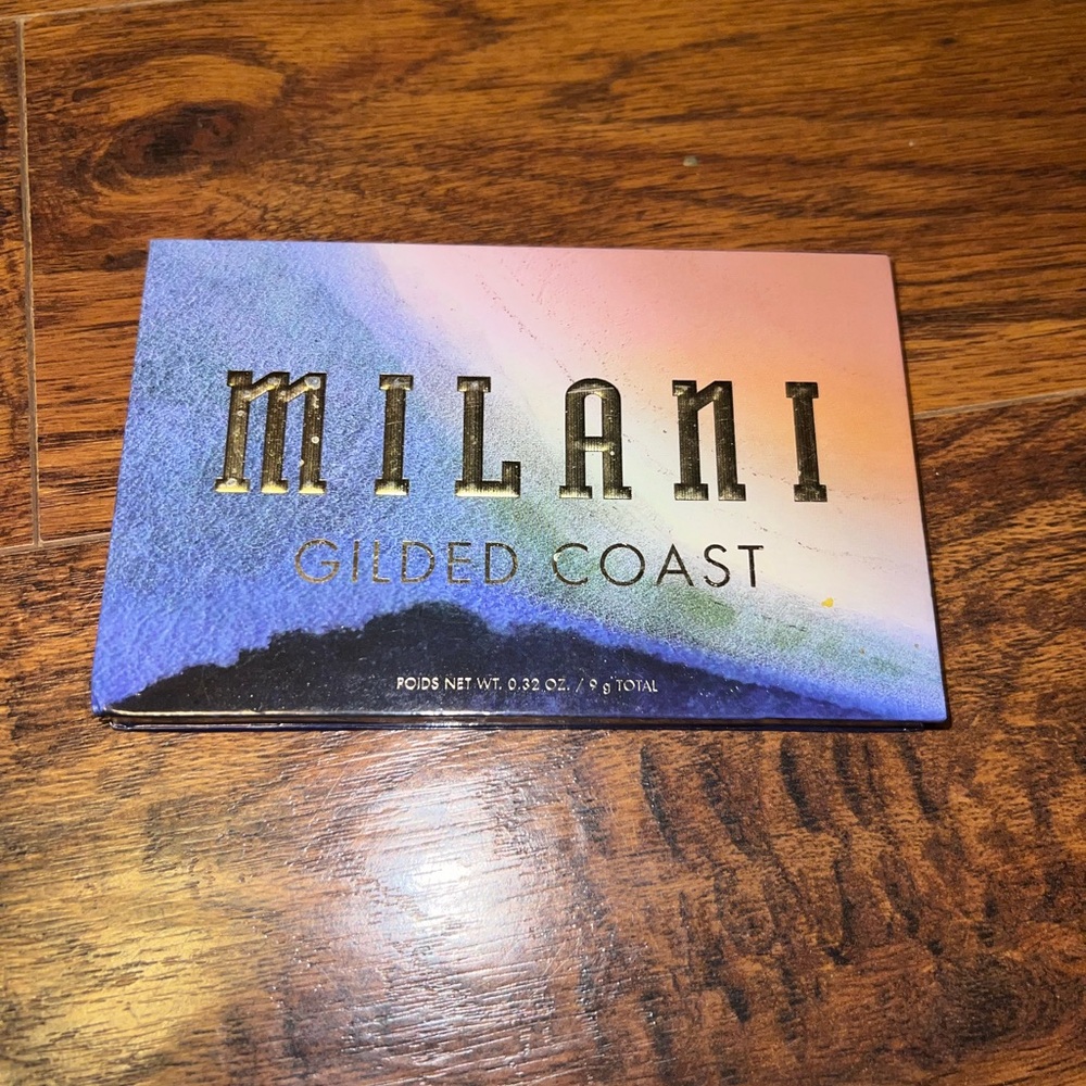 New! Milani Gilded Coast New Palette with Blue and Pink Hues